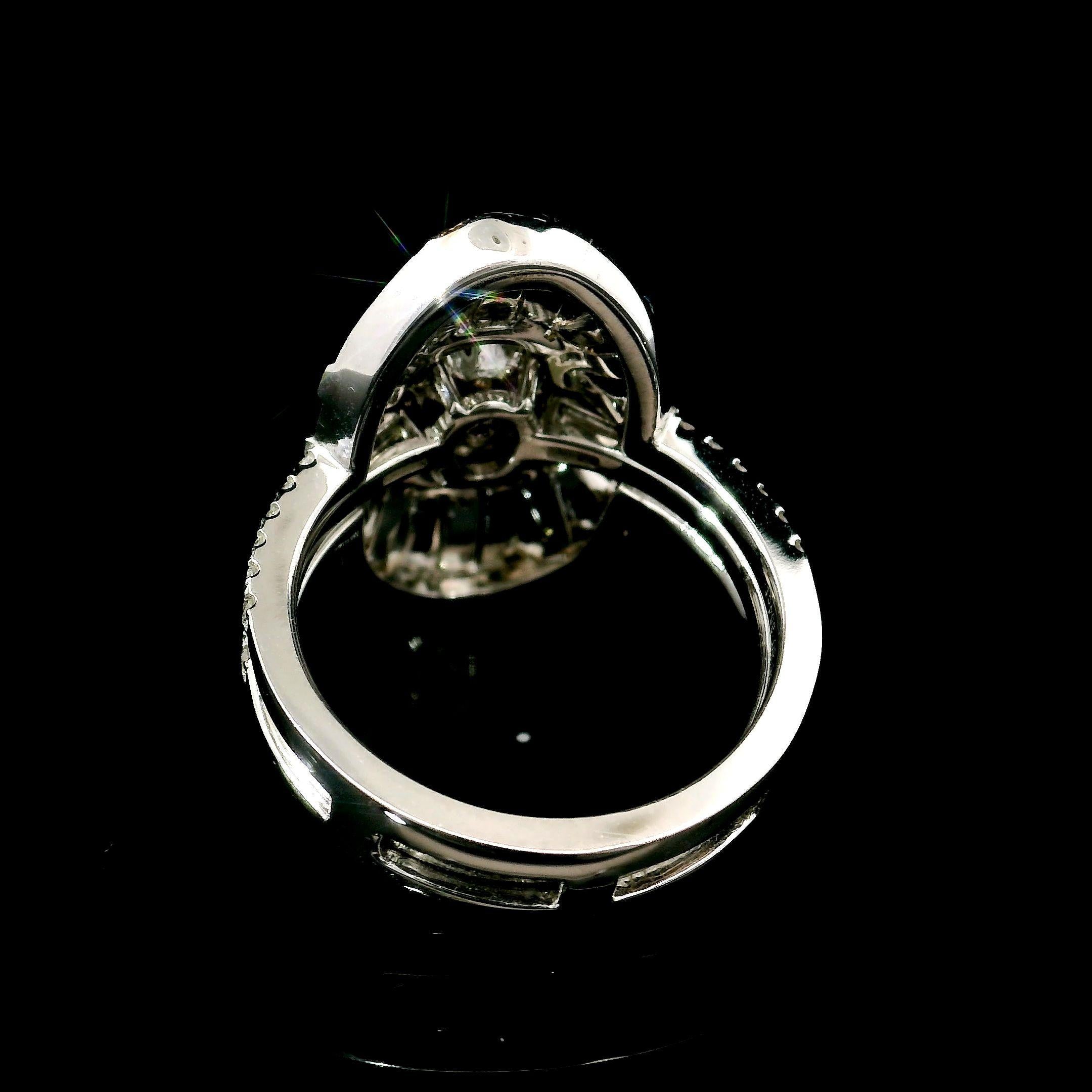 Women's or Men's AGL Certified 1.01 Carat Fancy Pink VS Clarity Diamond For Sale