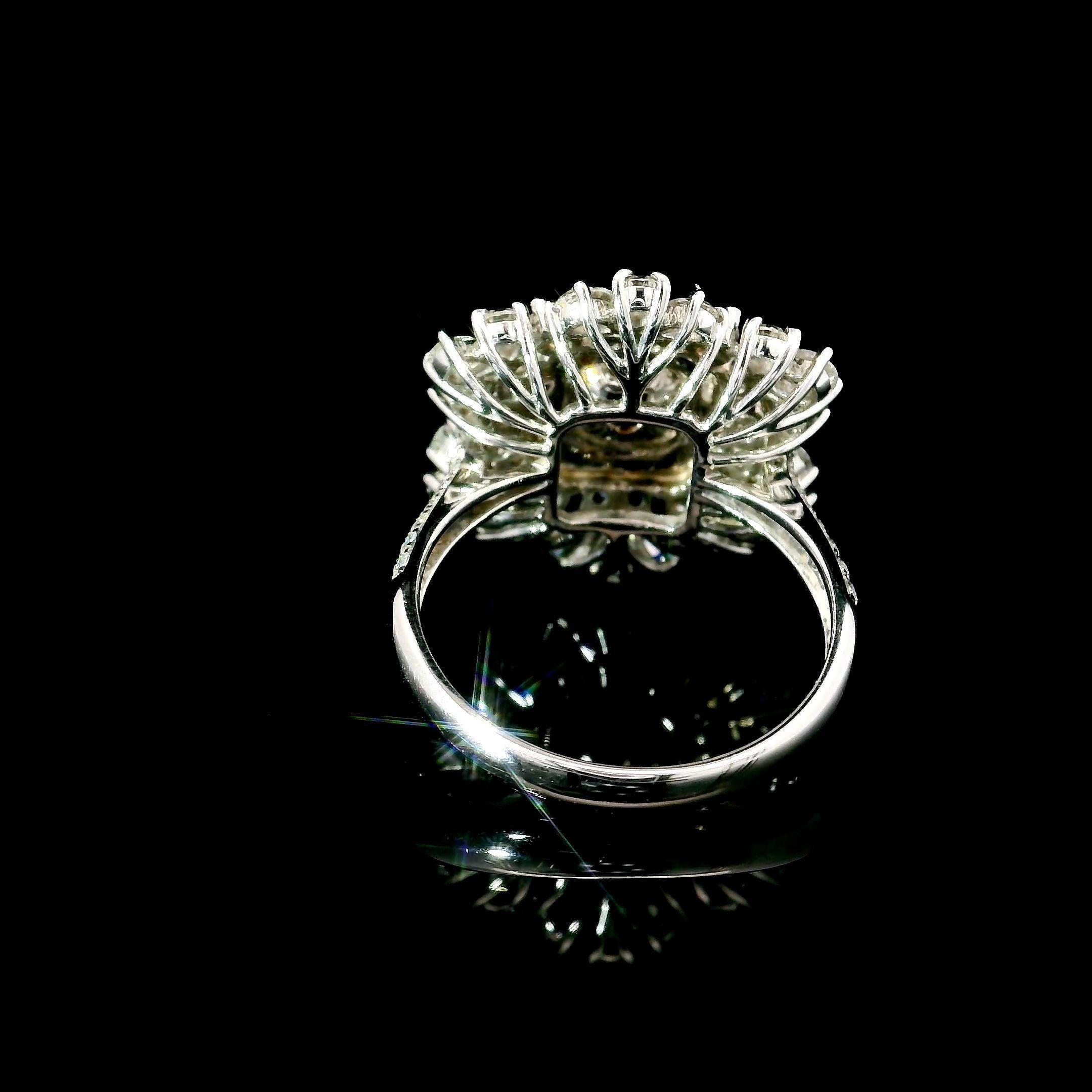 Bague avec diamant rose fantaisie de 1.01 carat de pureté VS certifié AGL Unisexe en vente