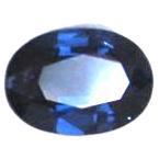 AGL Certified 1.40 Carat Oval Shape Natural Blue Sapphire For Sale
