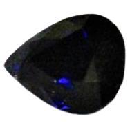 AGL Certified 1.74ct Pear Shape Blue Sapphire For Sale