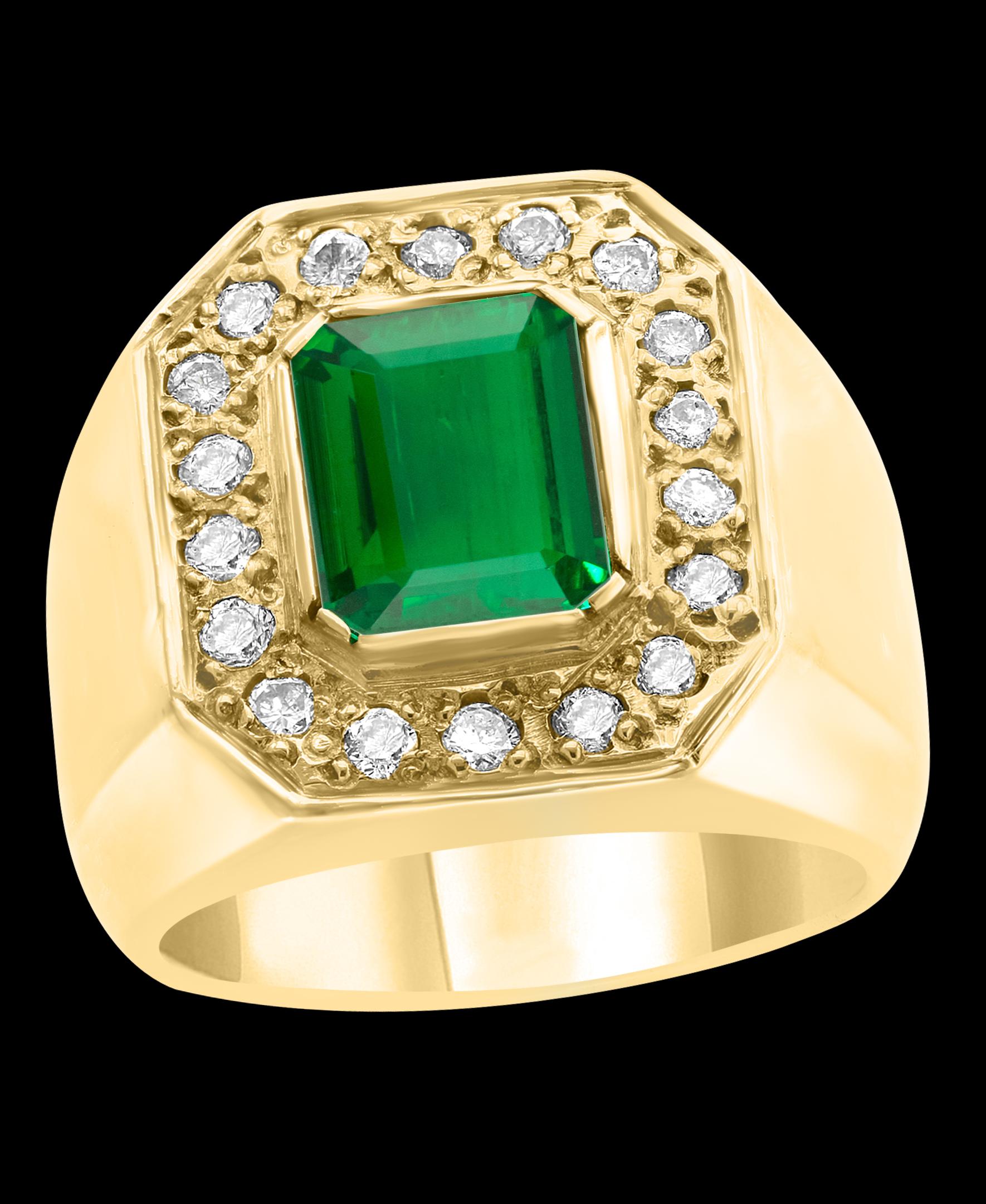 2.75 carat emerald cut diamond