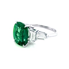 AGL-Certified 3.00 Carat Muzo Emerald Ring in Platinum