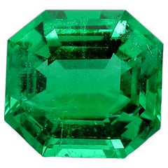 AGL Certified 4.20 Carat Colombian Emerald Minor Oil Loose Stone