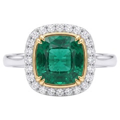 AGL Certified 5 Carat Emerald Ring Made-to-Order
