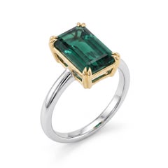 AGL Certified 6 Carat Emerald Ring Made-to-Order
