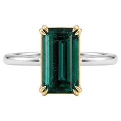 AGL Certified 6 Carat Emerald Ring Made-to-Order