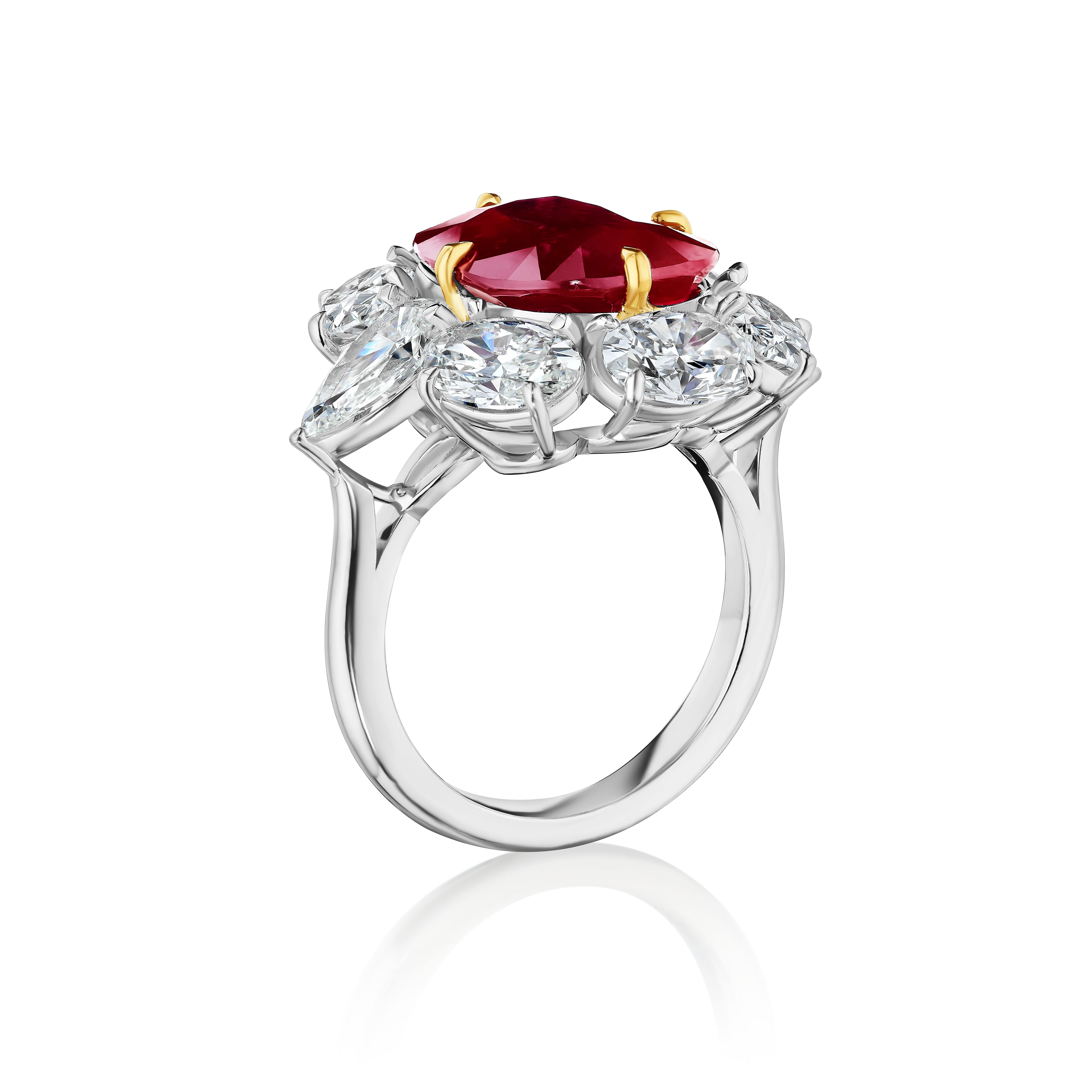 myanmar ruby ring