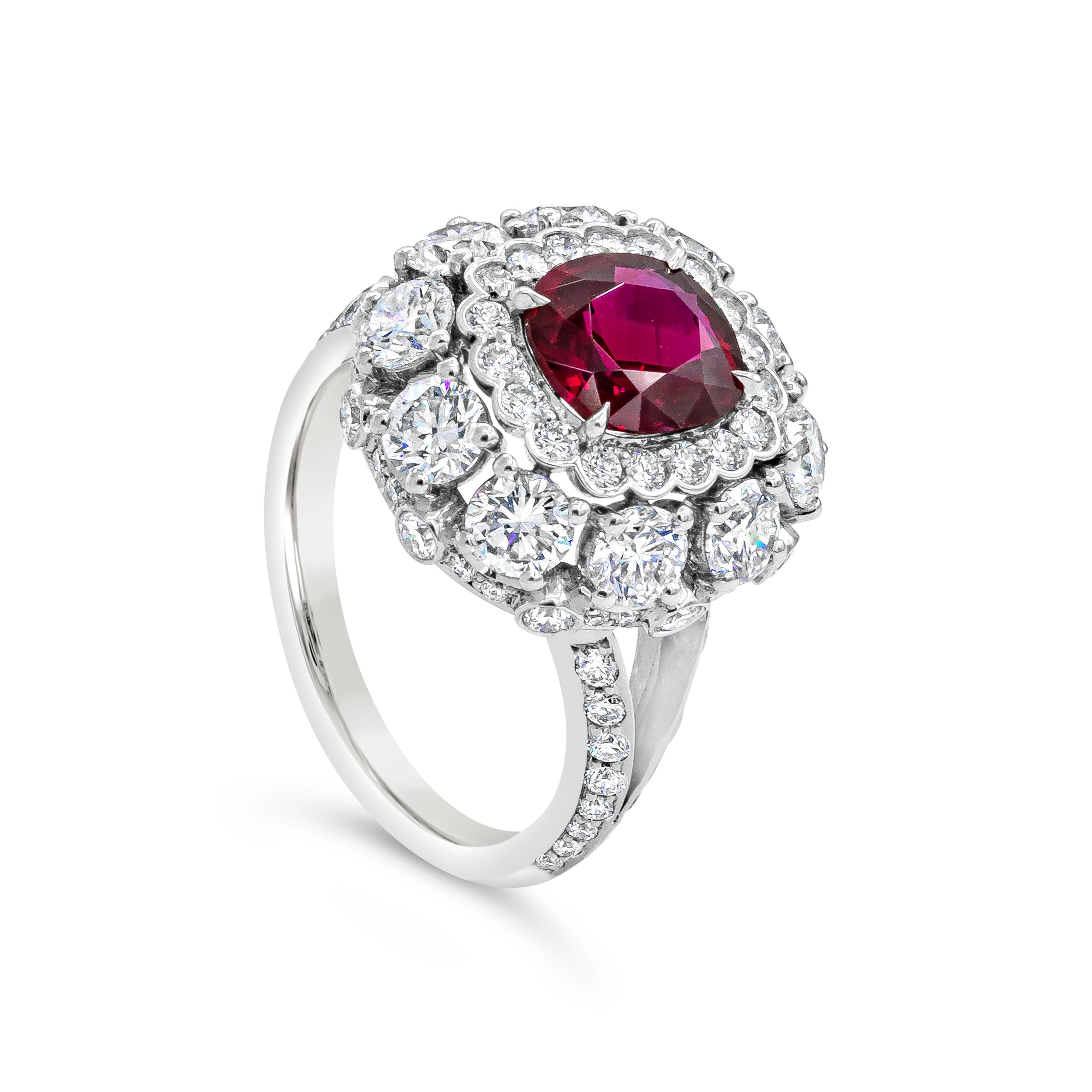 ruby engagement rings vintage