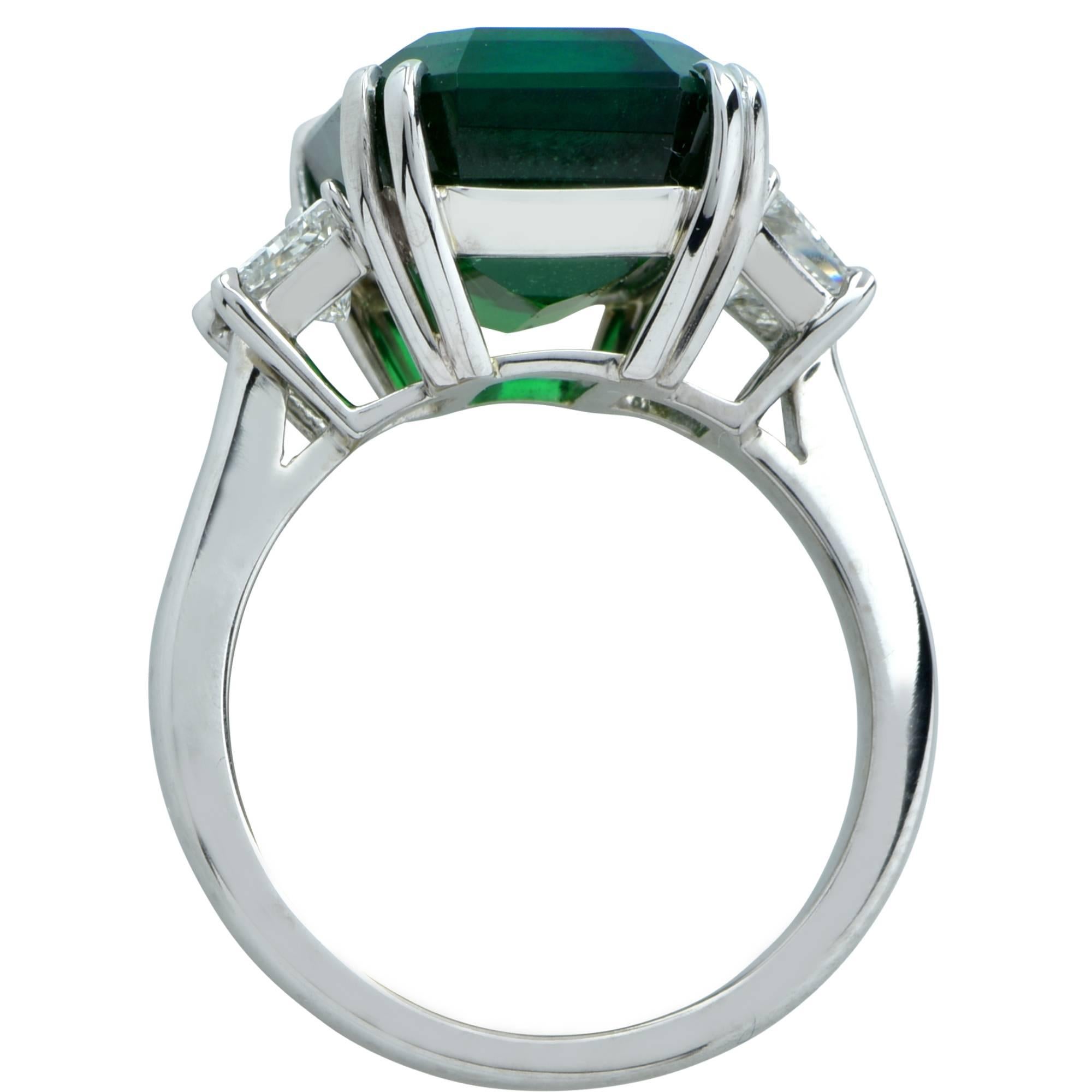 tsavorite garnet ring