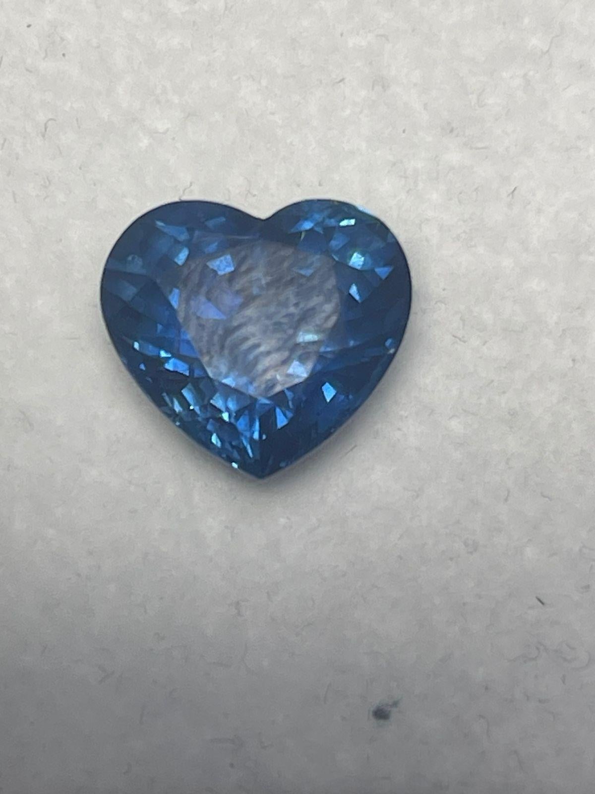AGL/GRS Certified 9.99 Carat Unheated Sapphire For Sale 8