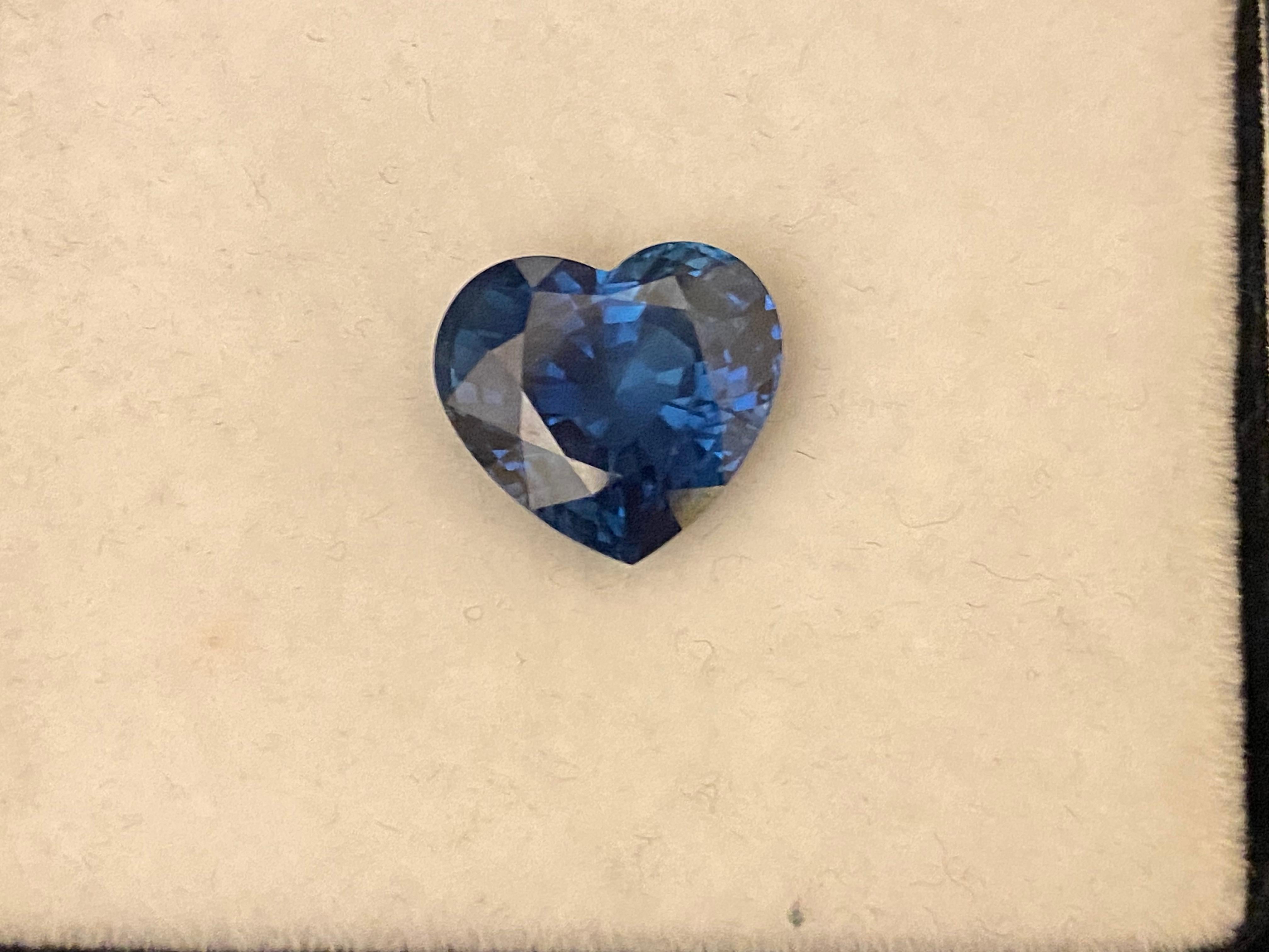 AGL/GRS Certified 9.99 Carat Unheated Sapphire For Sale 2