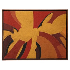 "Aglomeraciones e Incomunicación" Obra de Arte Abstracto de Maricruz H. Covarrubias