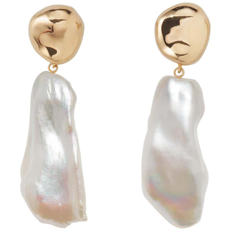 Diamond, Pearl and Antique Drop Earrings - 6,418 For Sale at 1stdibs ...