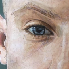 The soldier, Painting, Oil on Canvas