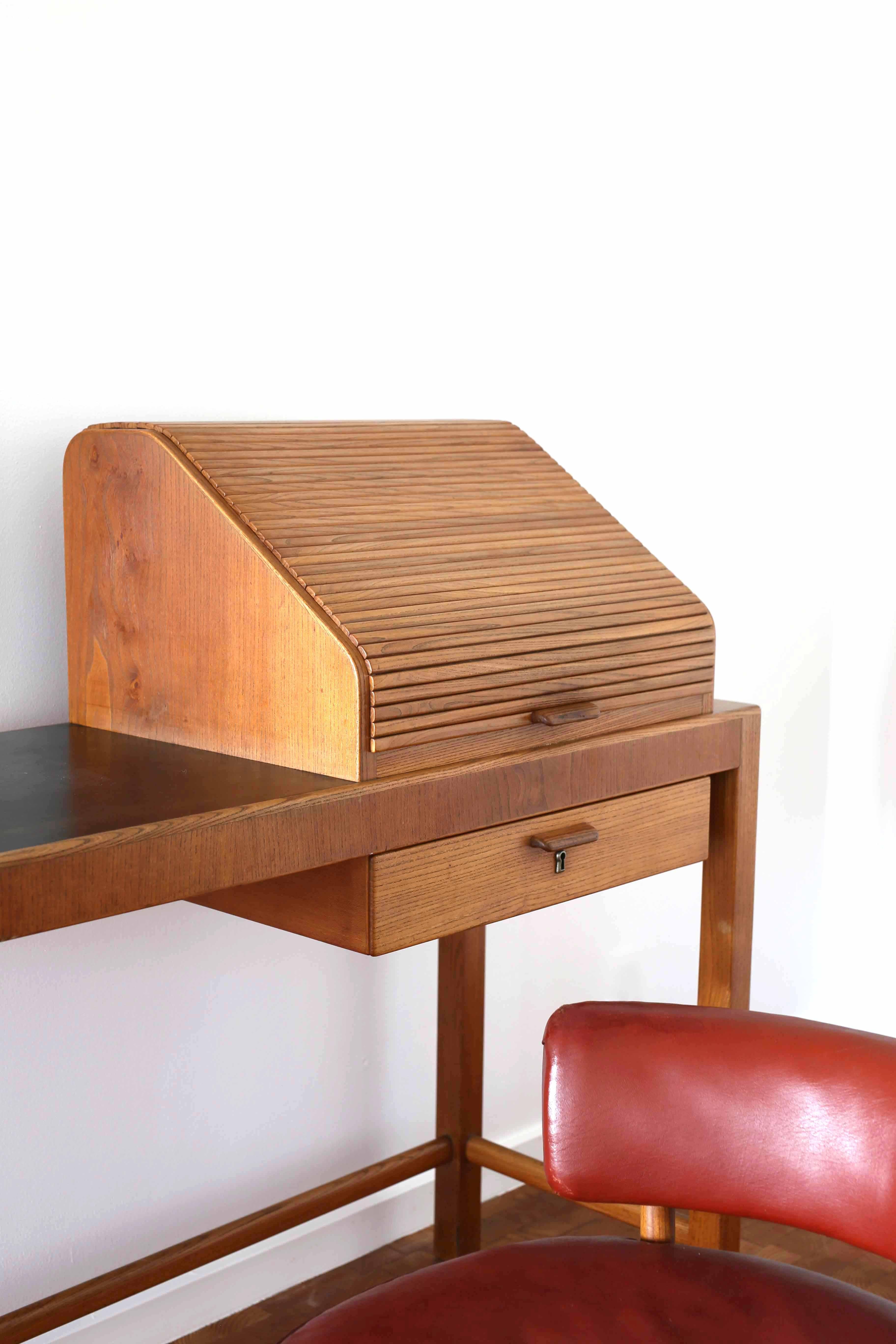 Scandinavo moderno Agner Christoffersen Elm Dressing suite, 1936 in vendita
