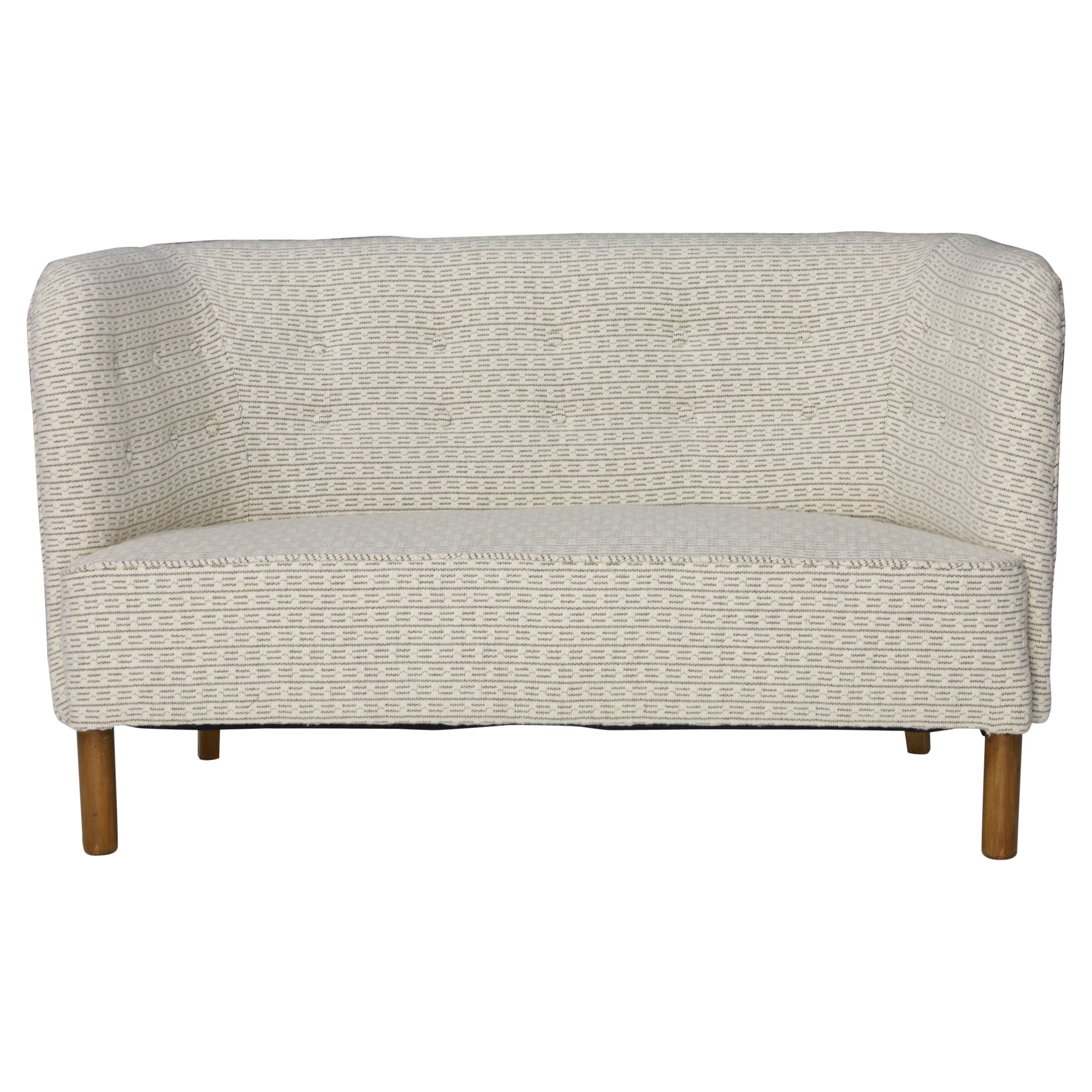 Sofá Agner Christoffersen en tapicería Kelly Wearstler en venta