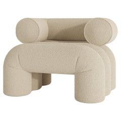Agnes Armchair Champagne Bouclé