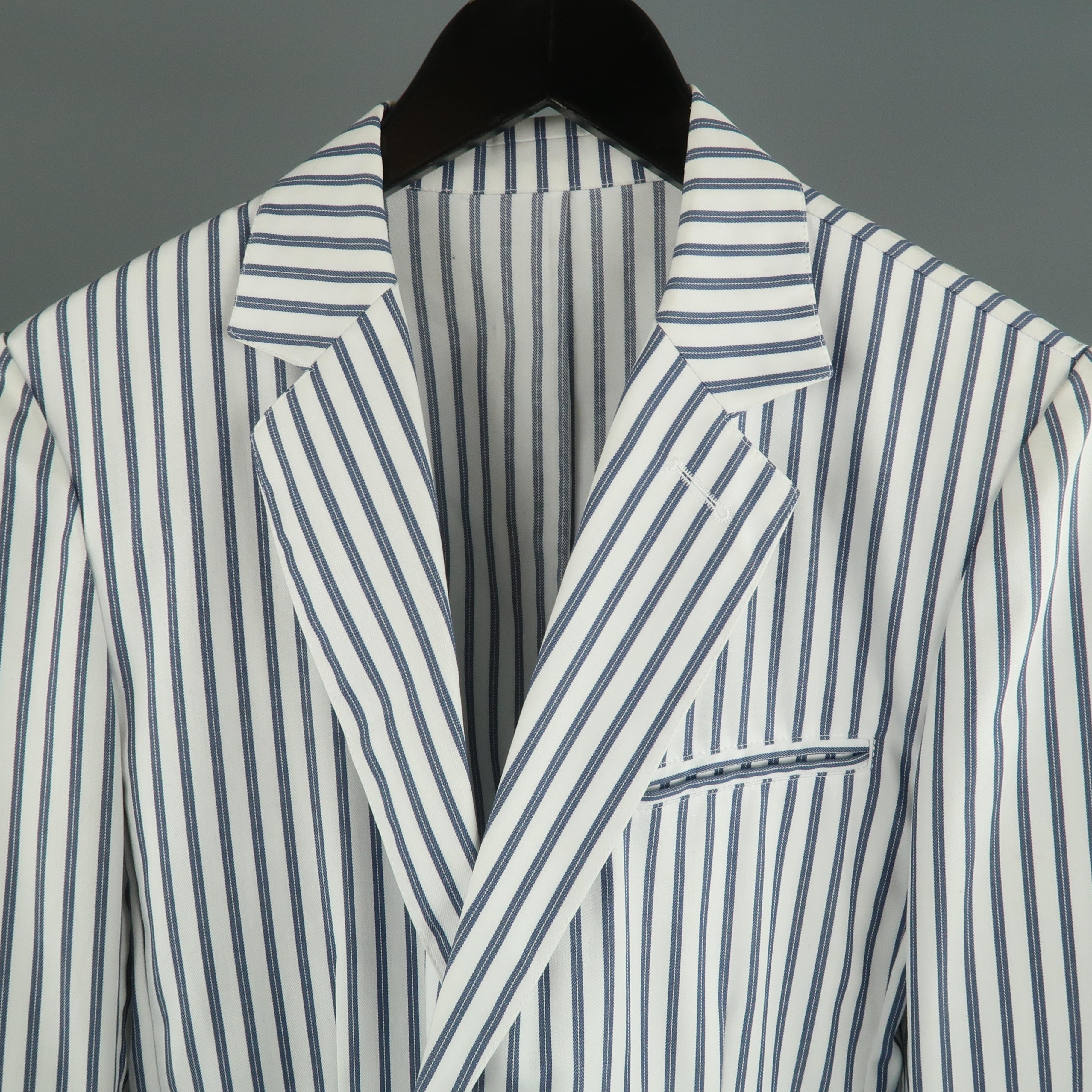 Cotton Notch Lapel Sport Coat For Sale 