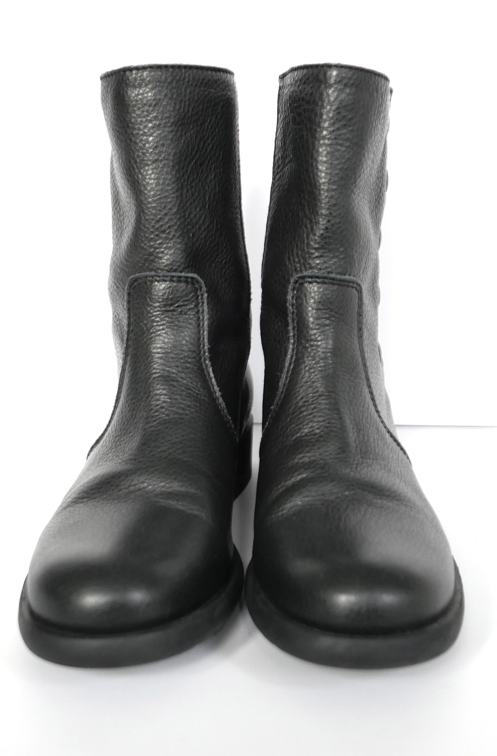Botas Agnes B. New Pression Popper Side Negro