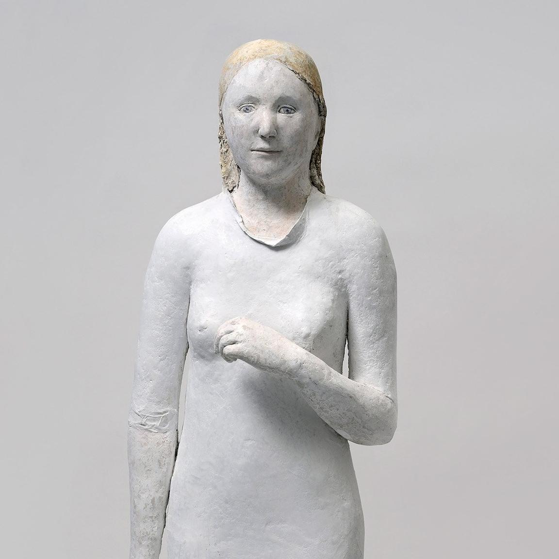 La Valise en Carton - Sculpture by Agnes Baillon