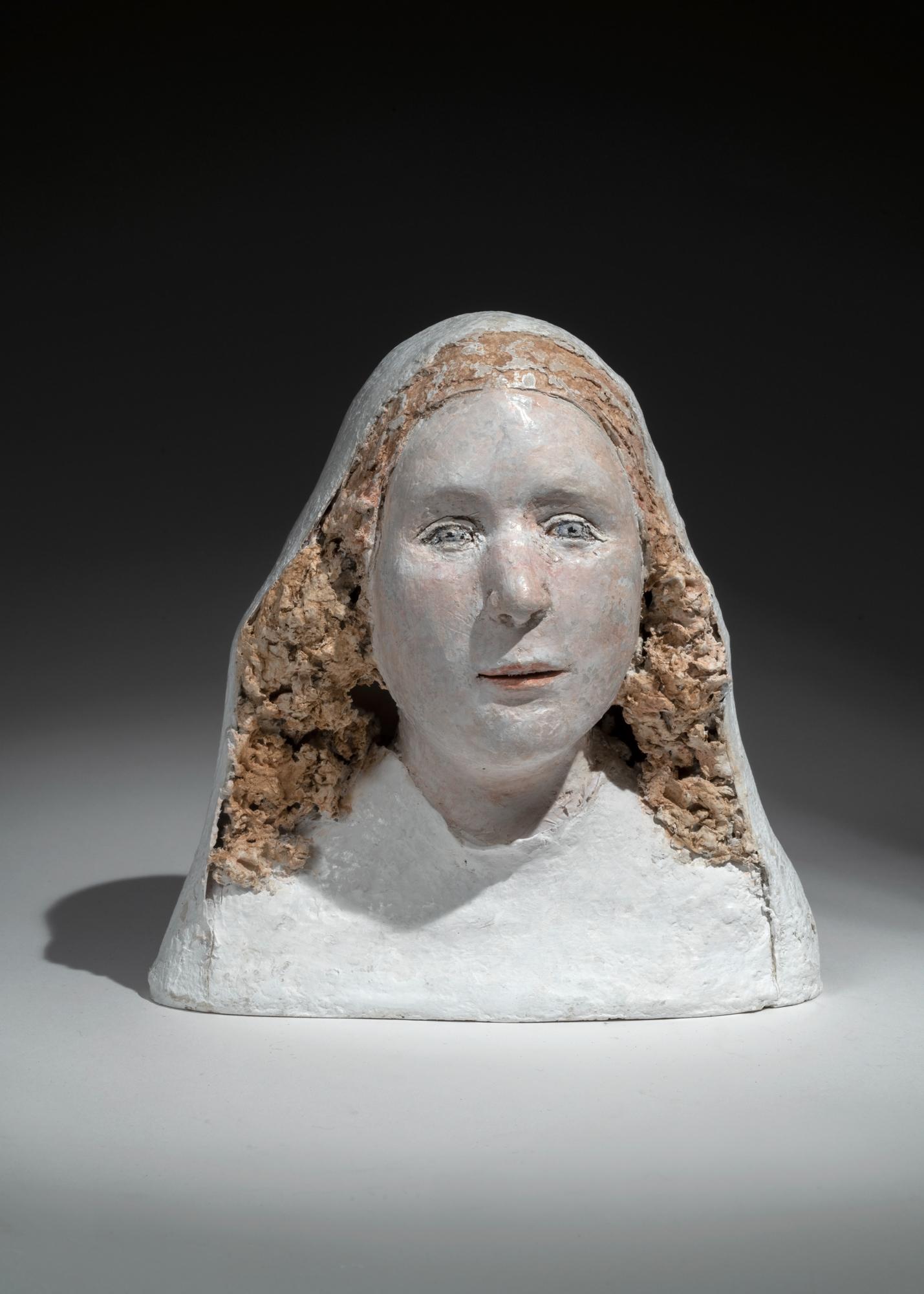 Agnes Baillon Figurative Sculpture – Madonne, Kleine Madonne