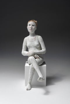 Seated Female Figure: 'Nageuse Reveuse'