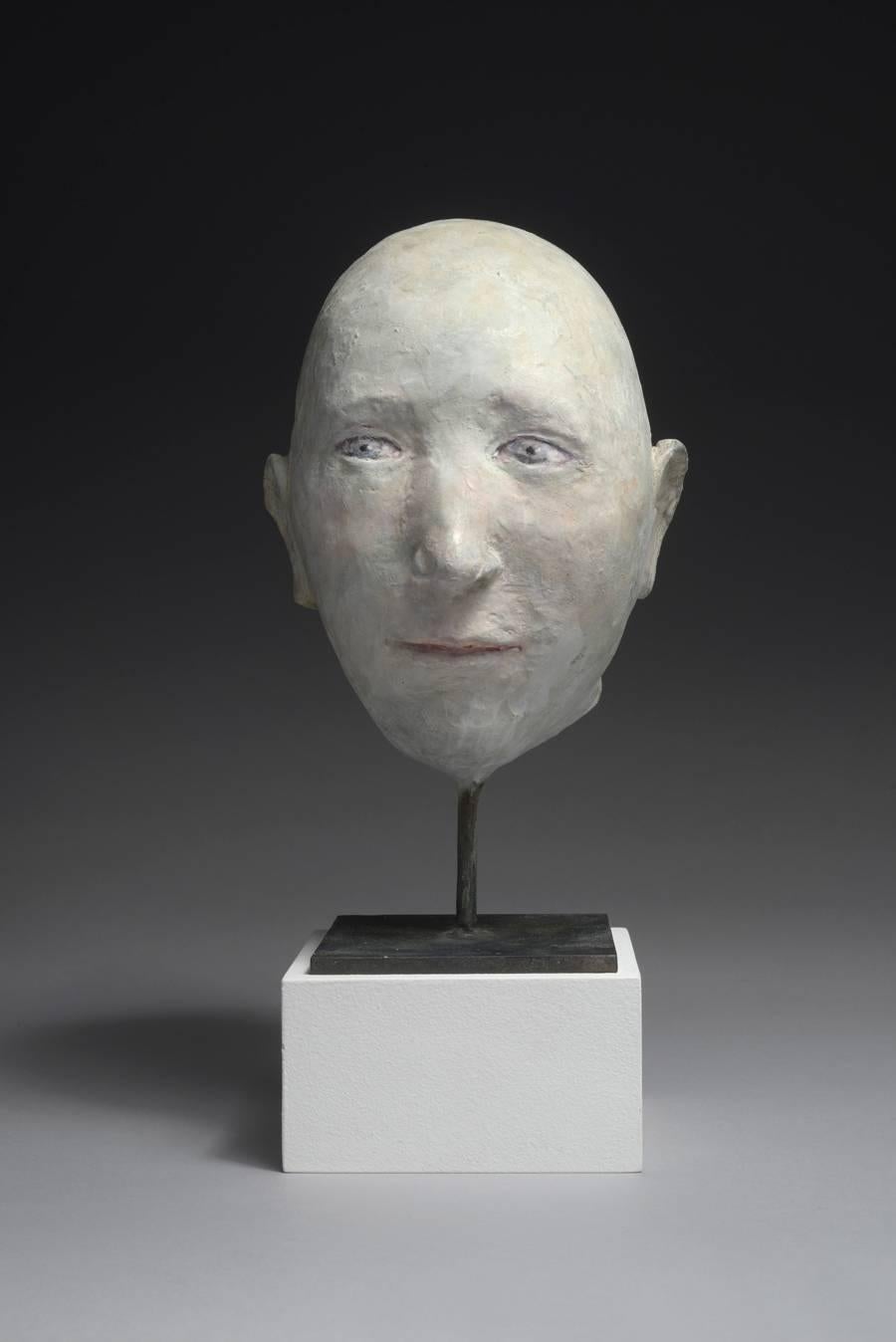 Agnes Baillon Figurative Sculpture – Tête de Golum