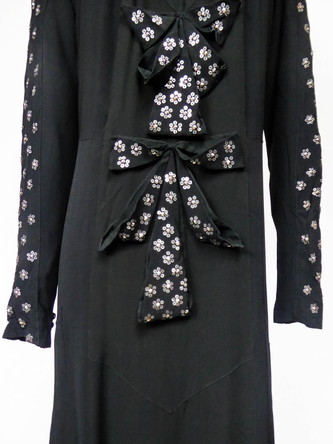 Agnès Drecoll Haute Couture Evening Dress Circa 1932 France 5