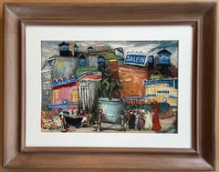 "Union Square" NYC American Scene Social Realism Modernism WPA Mid-20th Century