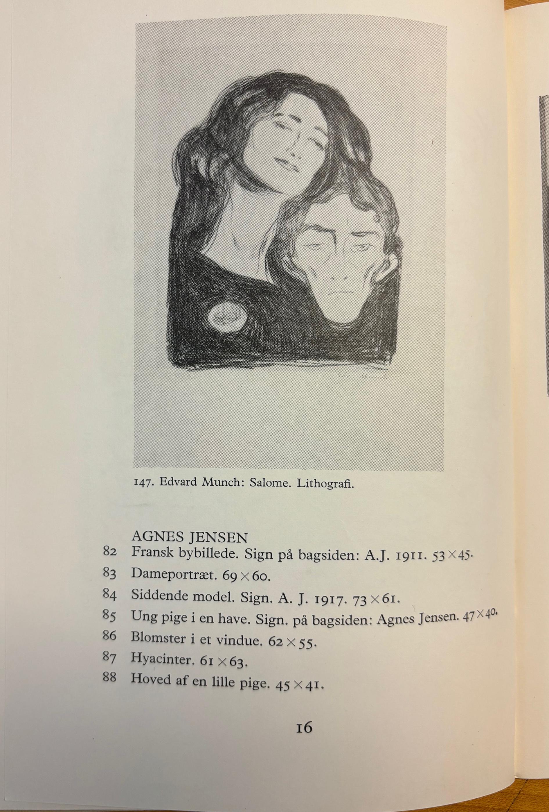 Ritratto di una giovane donna, Bretonne, Bretagna, Francia, Accademia Reale Danese in vendita 9