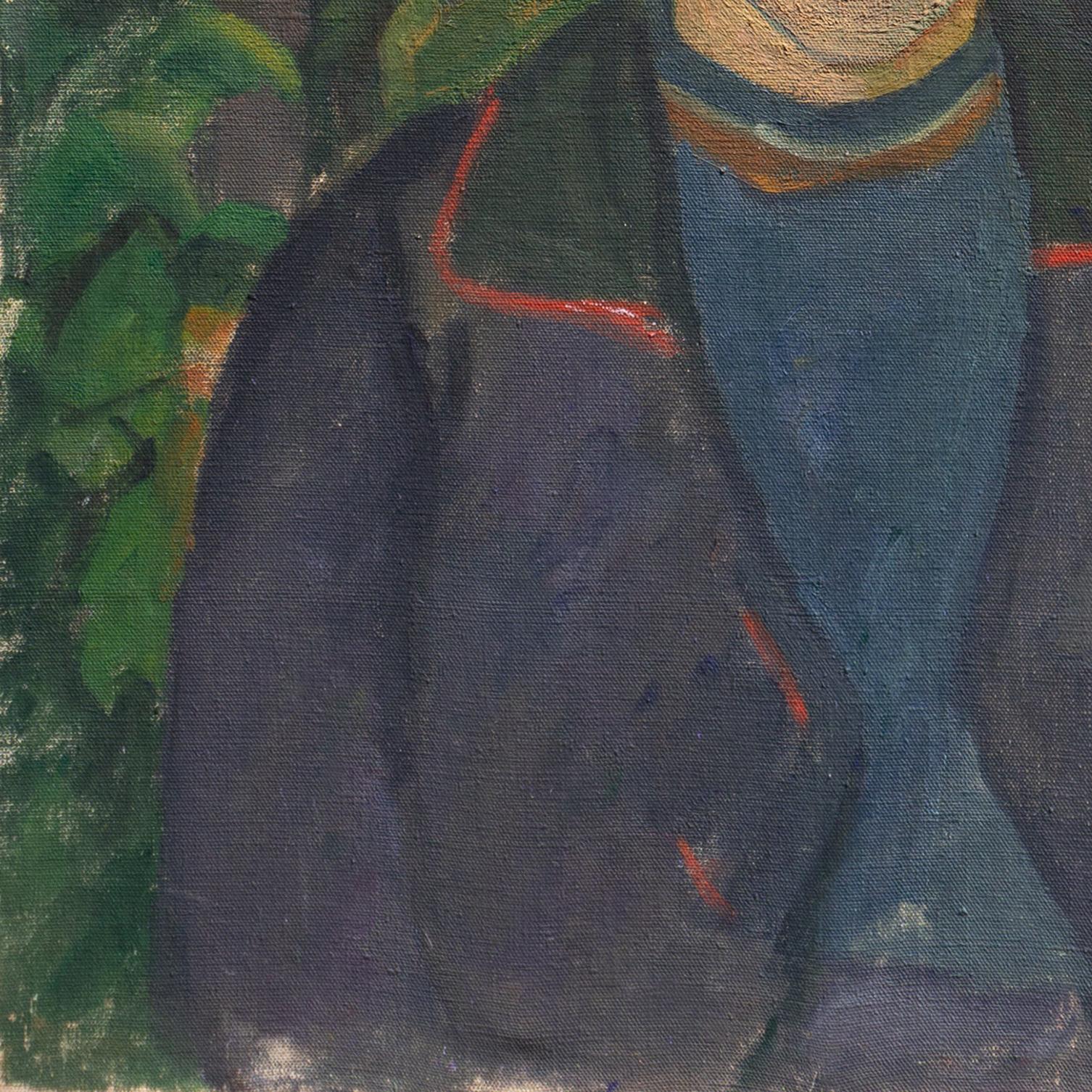 Ritratto di una giovane donna, Bretonne, Bretagna, Francia, Accademia Reale Danese in vendita 1