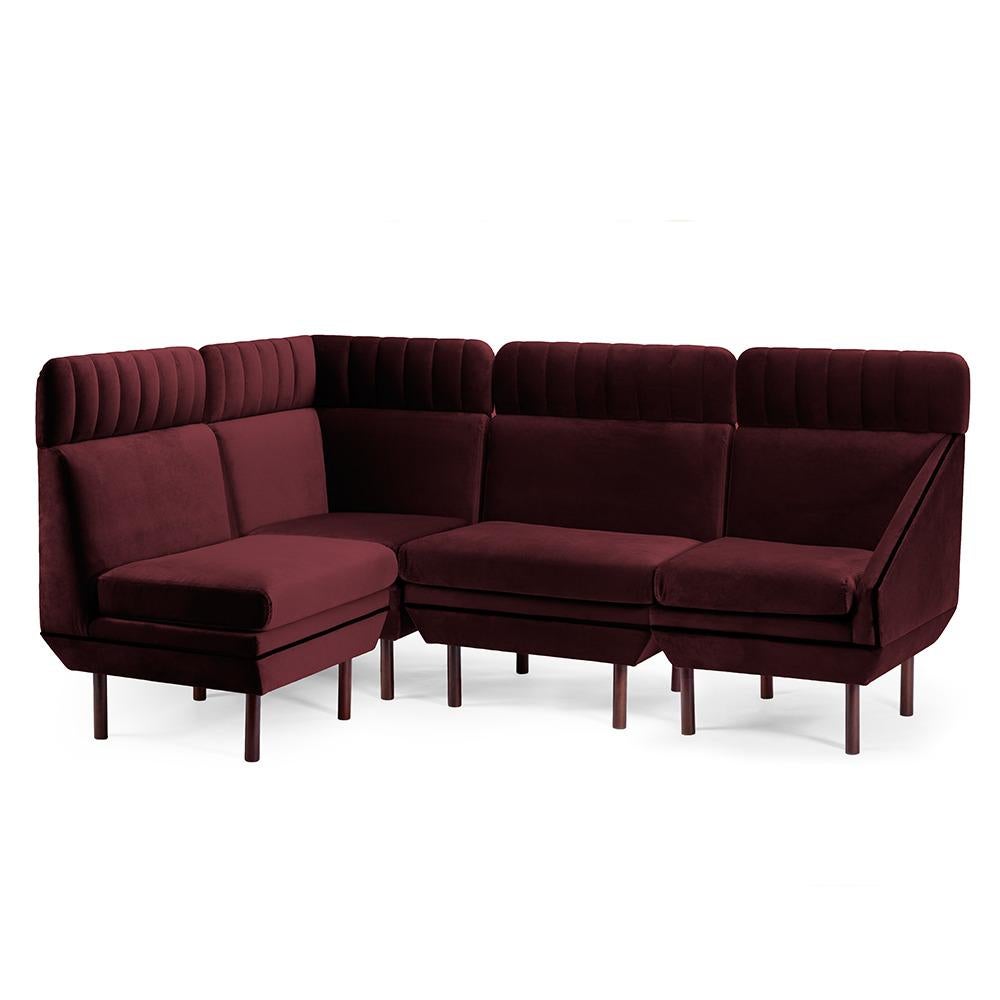 Tissu d'ameublement Agnes M Couch Corner en vente