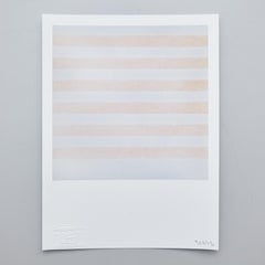 Agnes Martin 'Happy Holiday' Digigraphie Nº17 Limited Edition, in, 2015