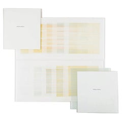 Agnes Martin Limited Edition Lithographs Set of 10 Minimalist Wall Art 1990s