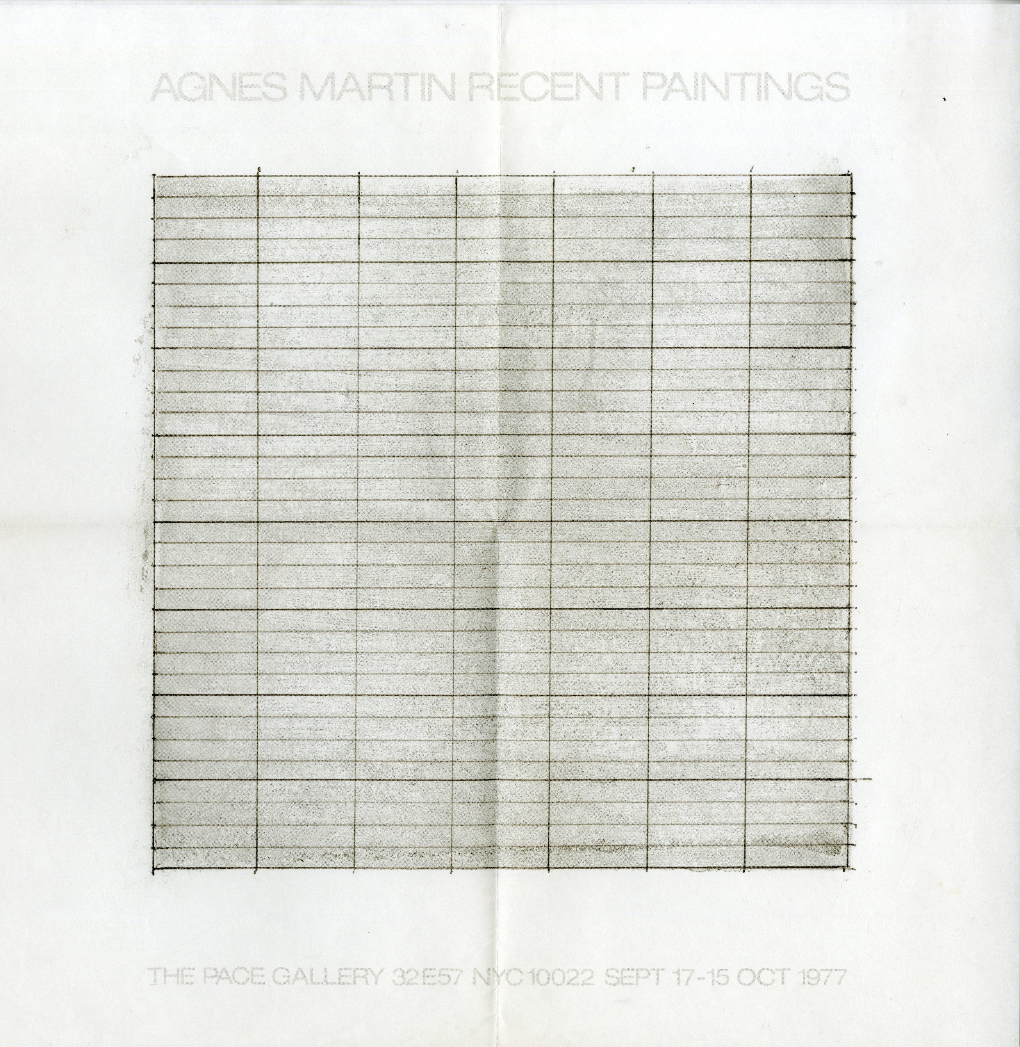 Why did Agnes Martin paint?
