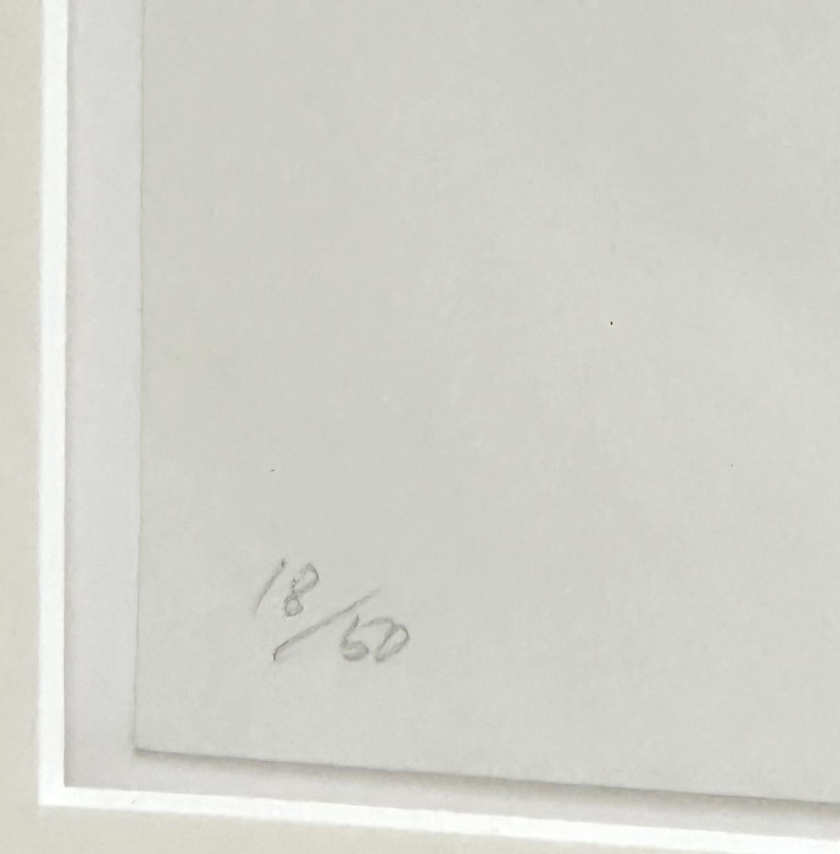 On a Clear Day #15  1973 - Minimalist Print by Agnes Martin