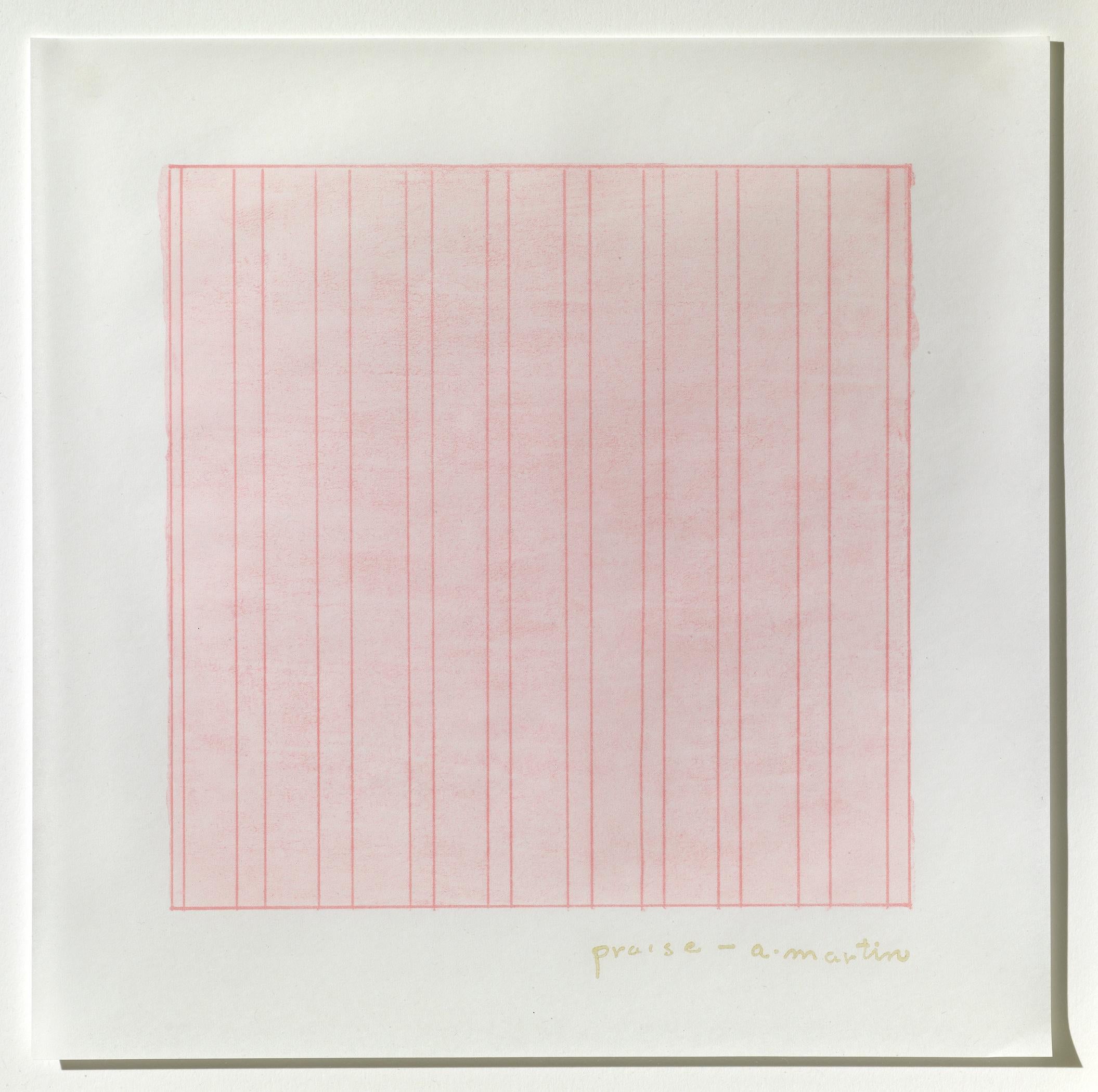 Praise - Print by Agnes Martin