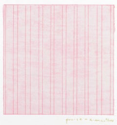 Elogios, Cartera de sellos de caucho, Agnes Martin