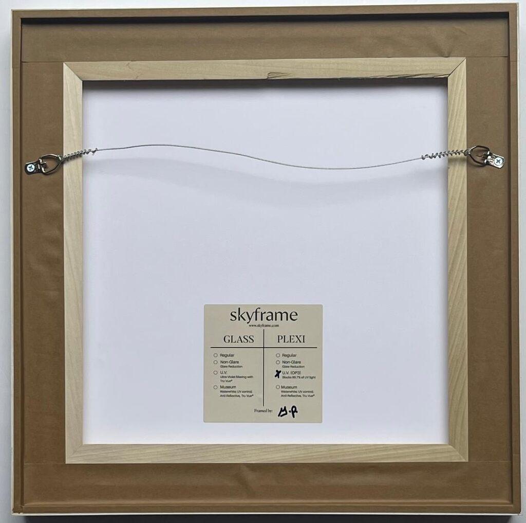 Untitled #5, Lt Ed Lithograph on vellum transparency paper for Stedelijk Museum - Abstract Expressionist Print by Agnes Martin