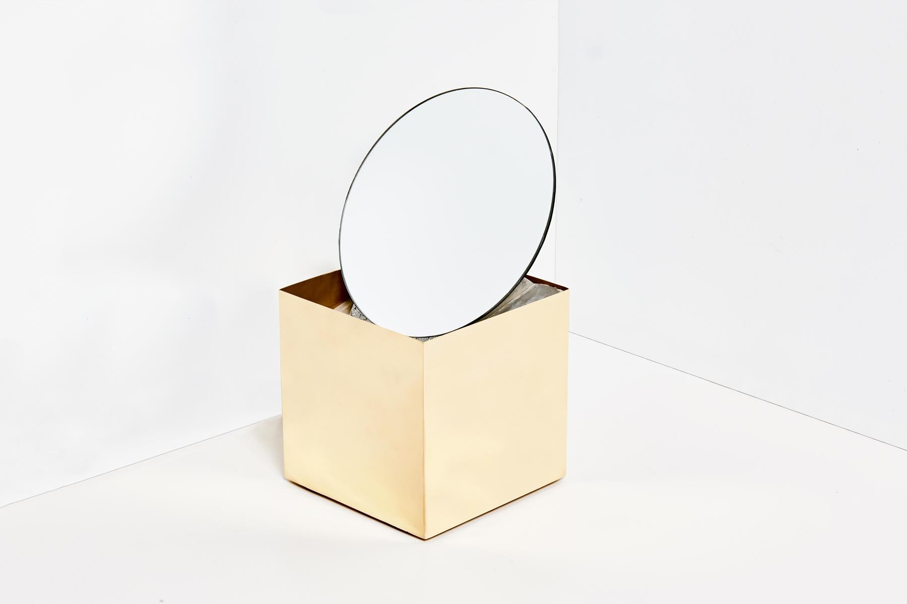 Contemporary Agnes Mirror by Slash Objects For Sale