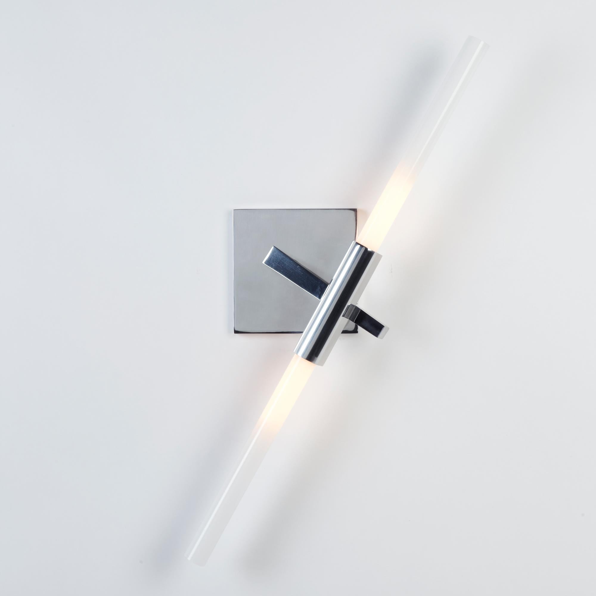 Agnes Sconce 2 (Polished Nickel) by Lindsey Adelman for Roll & Hill In New Condition In Los Angeles, CA