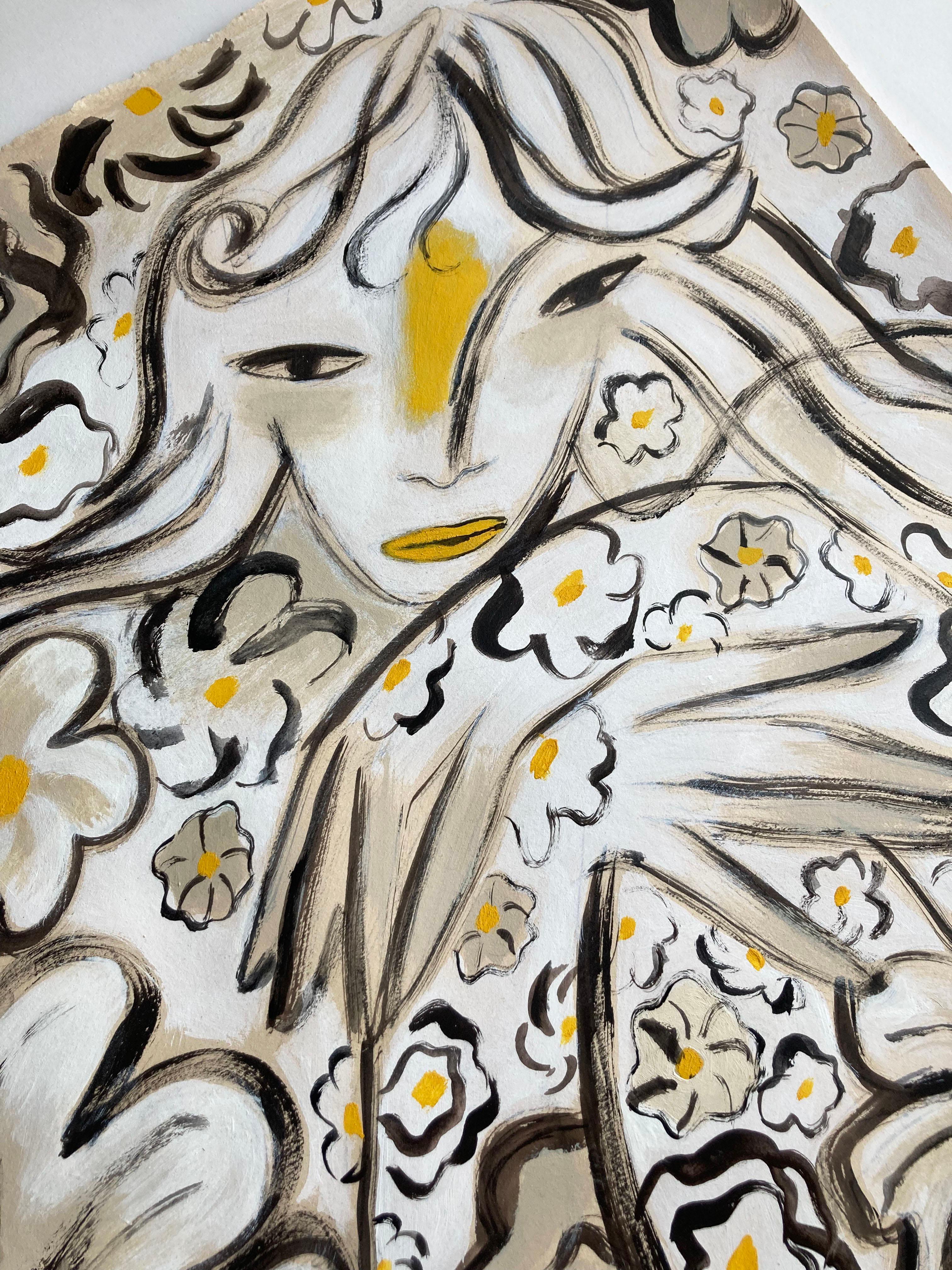 Garden Spirit n. 11, quadro originale, astratto, contemporaneo in vendita 1