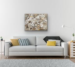 Garden Spirit no. 17, original painting, contemporary, abstract, portrait