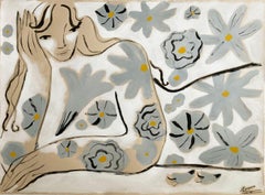 Garden Spirit n. 18, quadro originale, astratto, contemporaneo
