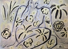 Garden spirit no. 27 & 30, diptych, original painting, contemporary