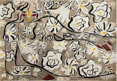 Garden Spirit no.16, quadro originale, contemporaneo, astratto, ritratto