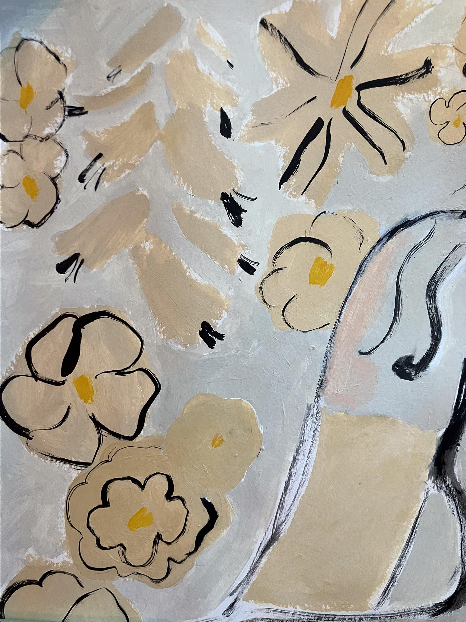 Espíritu de jardín nº 27, pintura original, contemporánea - Painting de Agnese Negriba