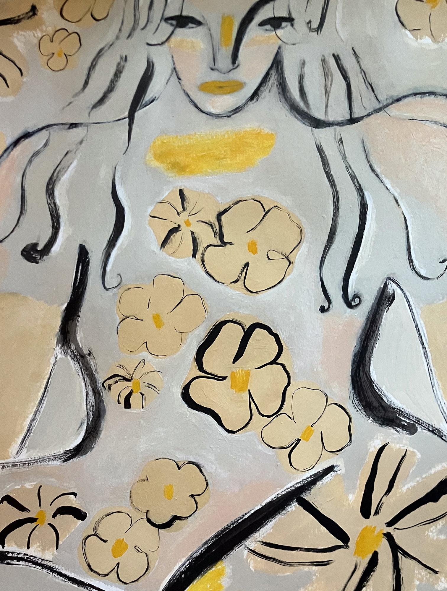 Pintura original sobre papel de la serie 