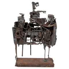 Agnese Udinotti Figurative Brutalist Table Sculpture