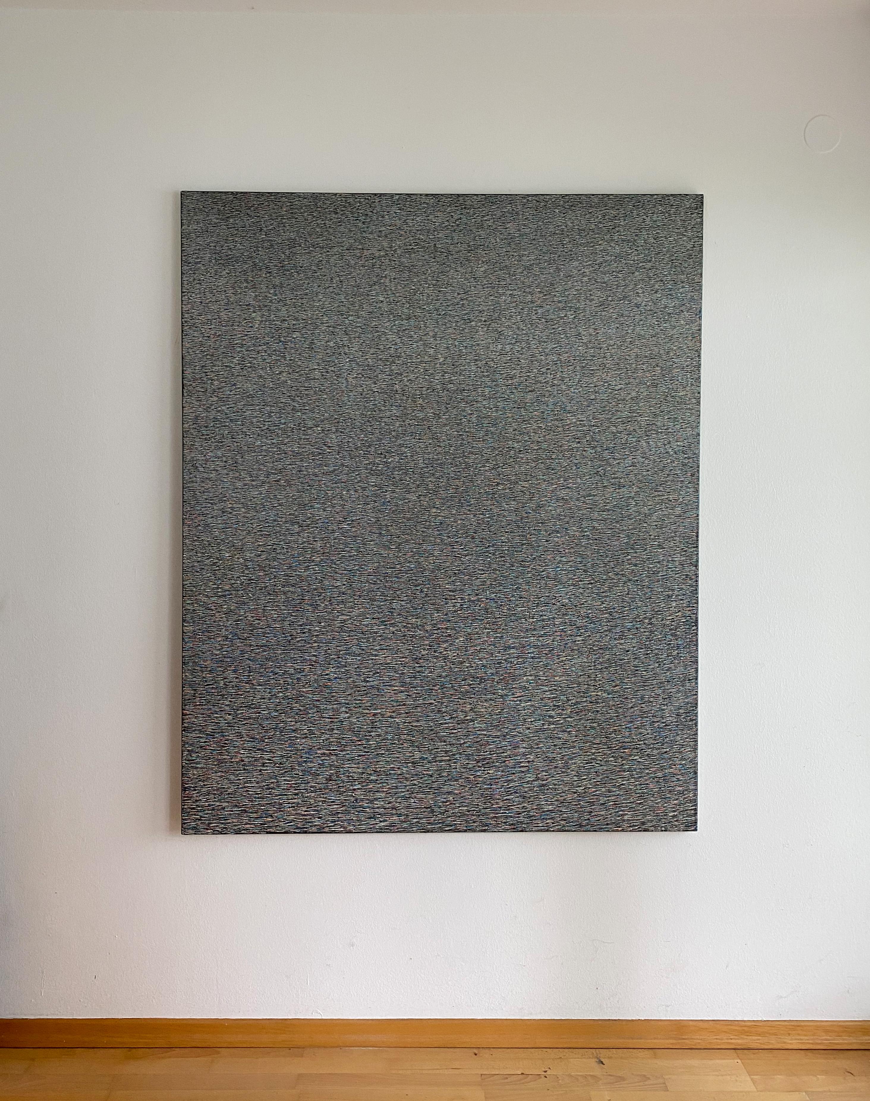 Das Gemälde entspricht am ehesten dem ersten Foto auf der 1stdibs-Seite. Ein professioneller Fotograf hat dieses Foto in seinem Studio bei guter Beleuchtung aufgenommen.
Die anderen Fotos wurden alle mit natürlichem Licht und normaler Kamera